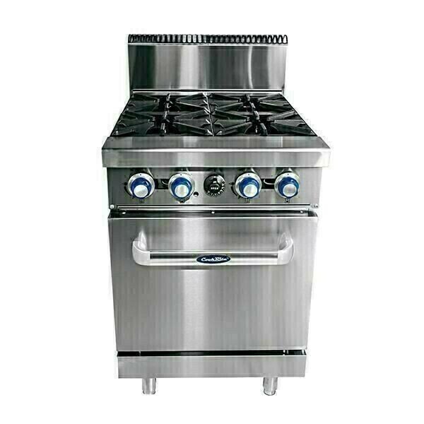 CookRite 4 Burner With Static Oven