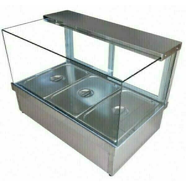 CookRite Hot Food Bain Marie Display 1380mm