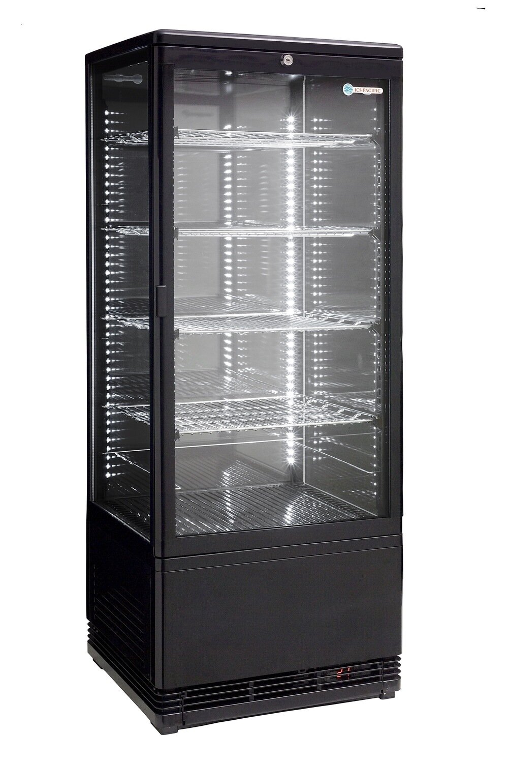 ICS Venice Tower Counter Top Display Fridge 98L