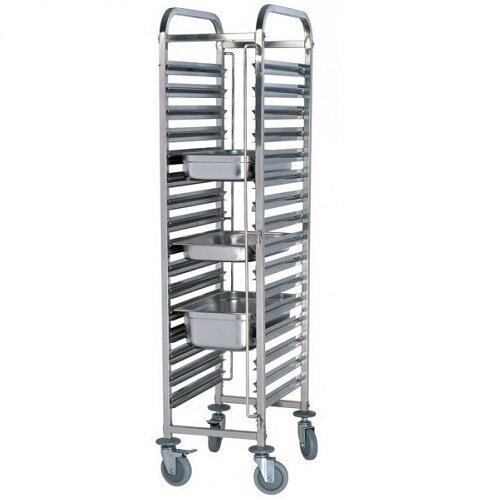 ICE 15 Tier S/S Trolley Square Tube