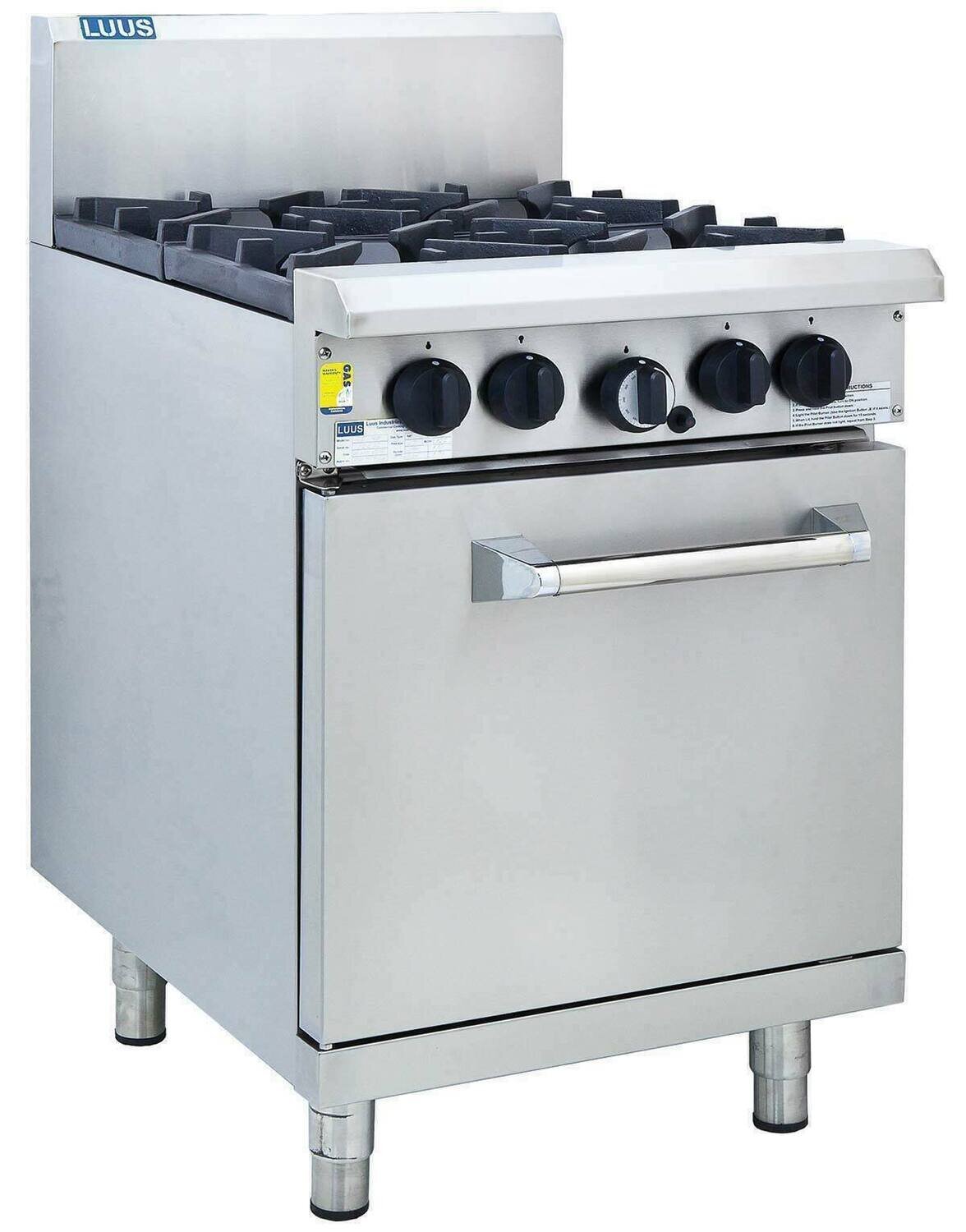 Luus Professional 4 Burner &amp; Oven