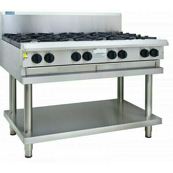 Luus Professional 8 Burner Cooktop Luus Professional 8 Burner Cooktop