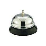 Reception Counter Bell Chrome