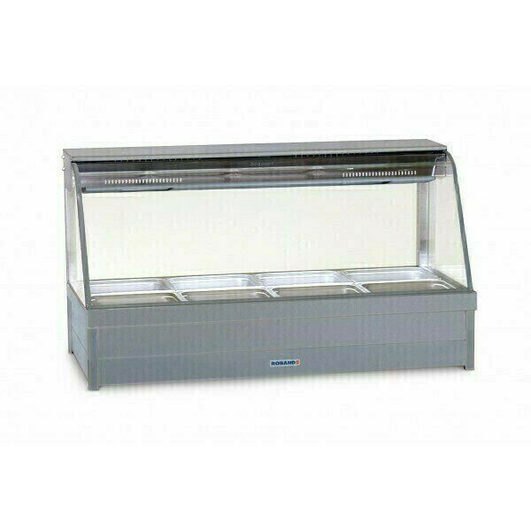 Roband Curved Glass Hot Food Display Bar - C25RD