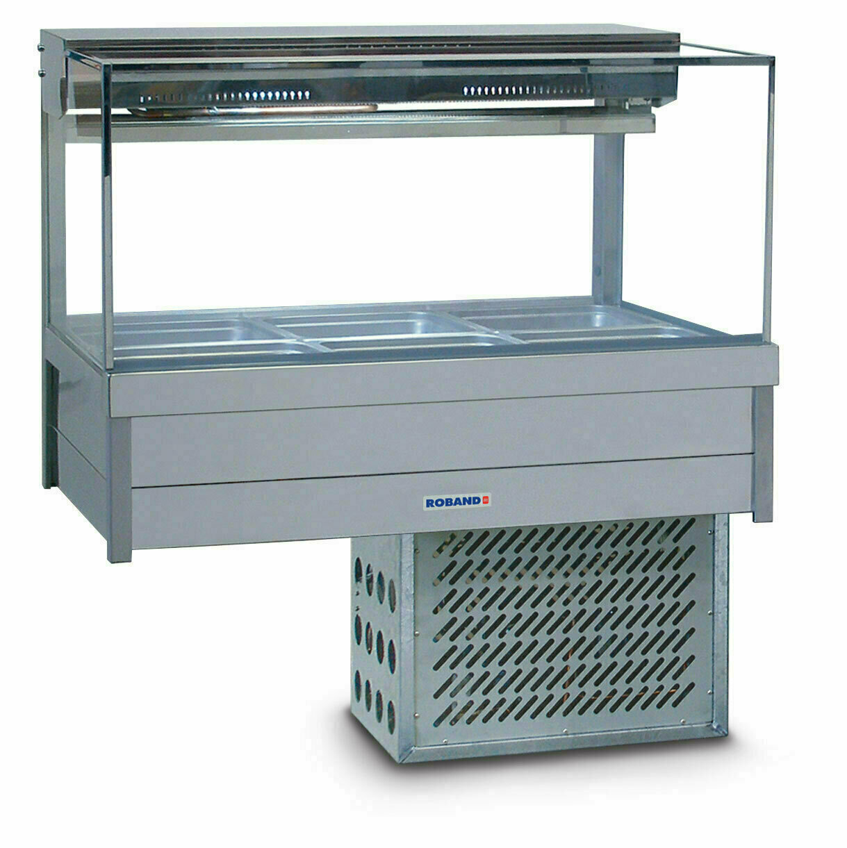 Roband Square Glass Cold Food Display Bar - SRX23RD
