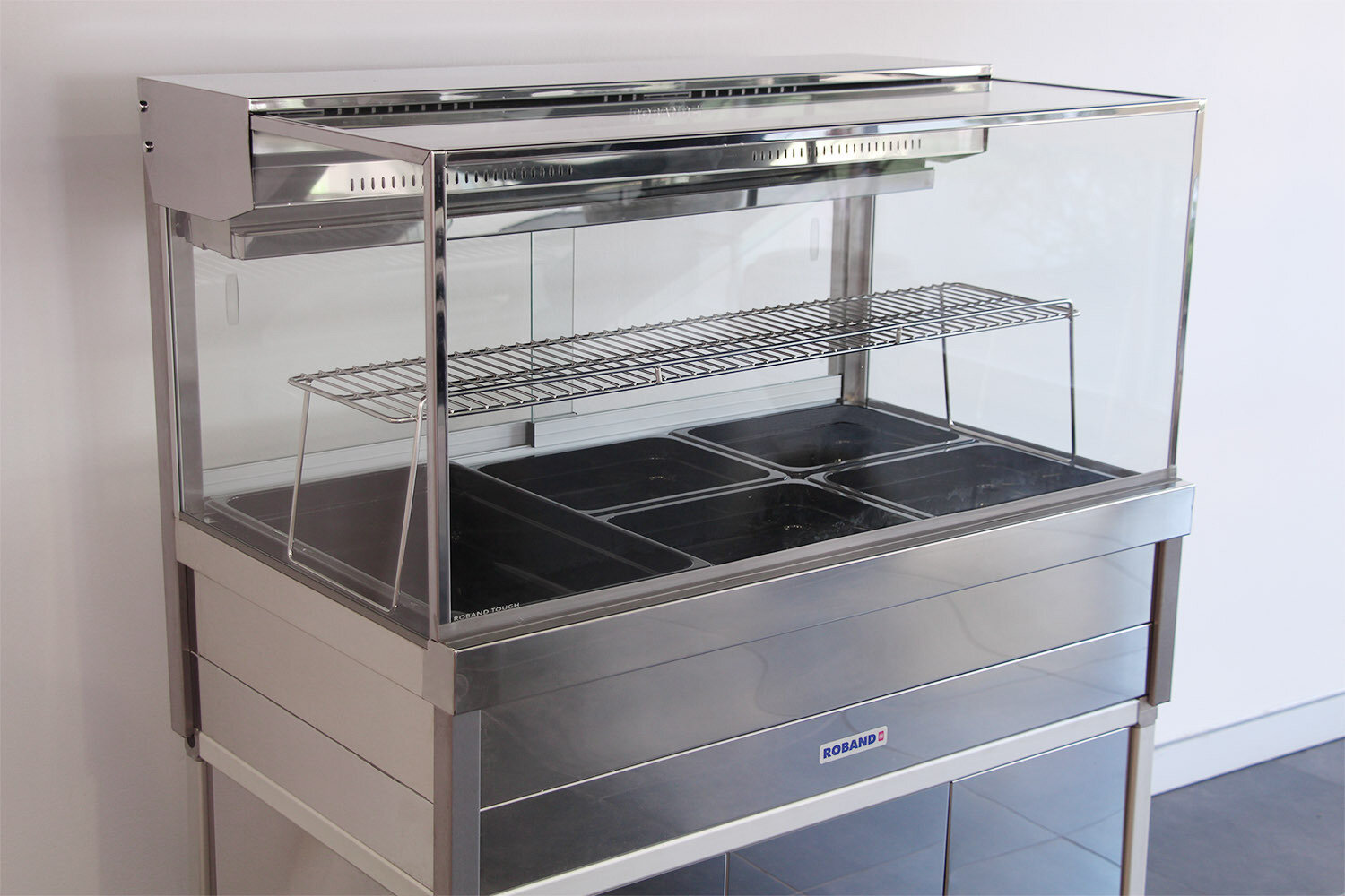 Roband Stainless Midshelf to suit 2 x 3 pan Foodbars - SM23