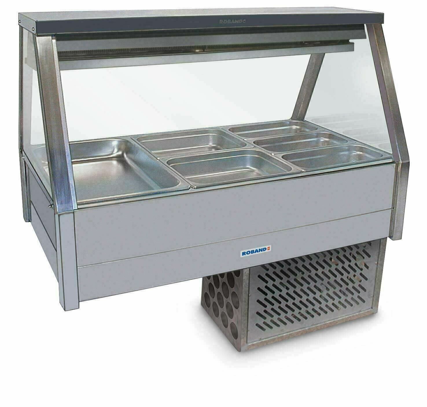 Roband Straight Glass Cold Food Display Bar - EFX23RD