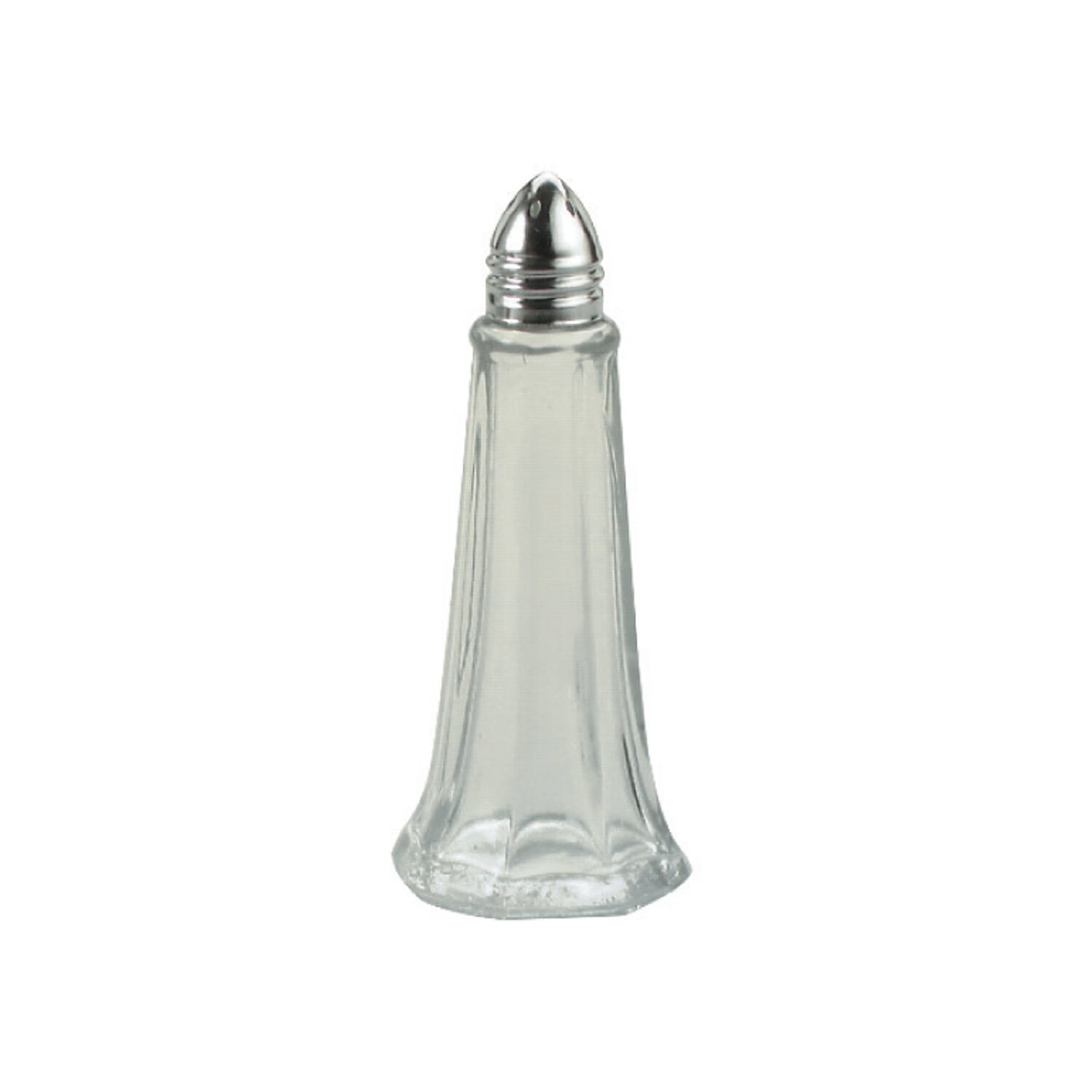Salt &amp; Pepper Glass Tower Shaker115mm - Box of 12