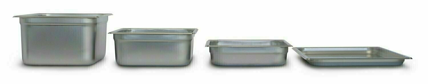 Stainless Steel Gastronorm Pan 1/2 x 100mm