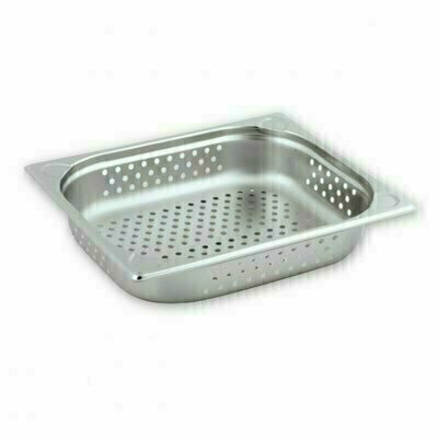 Stainless Steel Gastronorm Pan Perforated 1/2 x 65mm