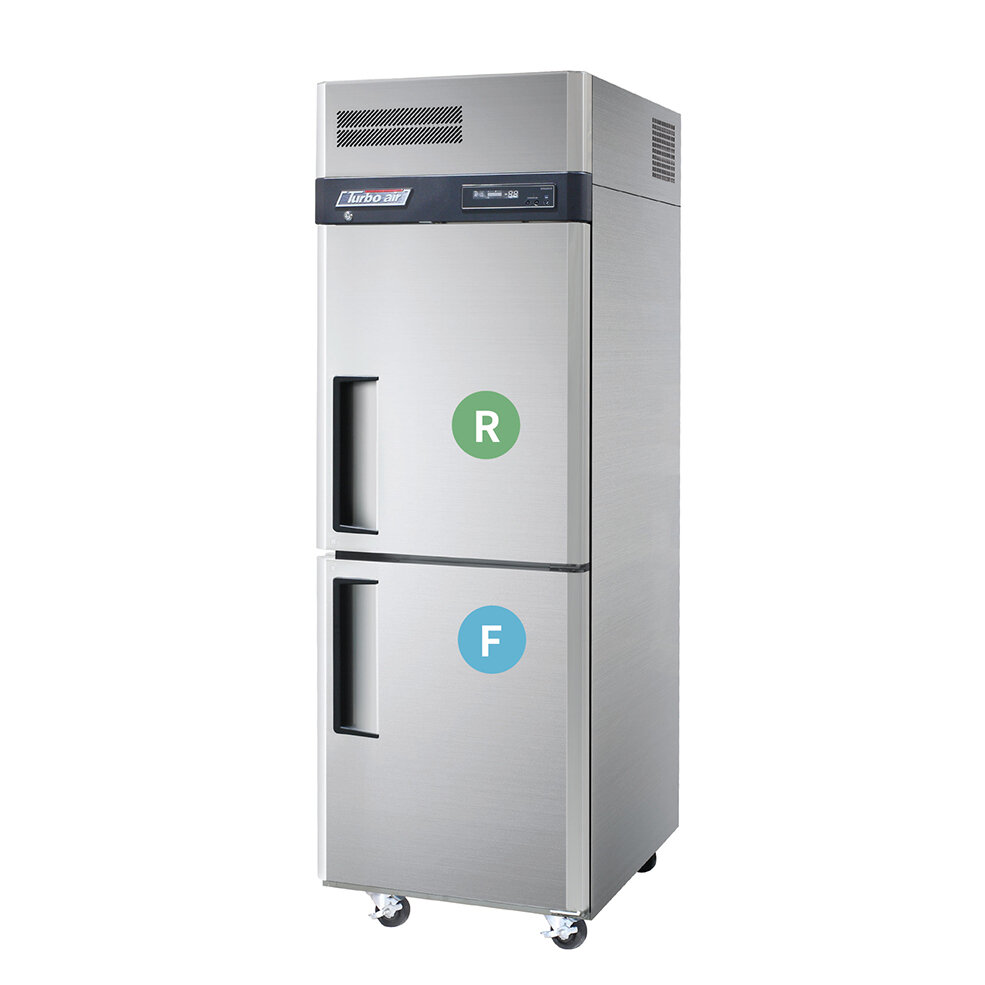 Turbo Air K-Series Two Door Dual Temperature Fridge/Freezer