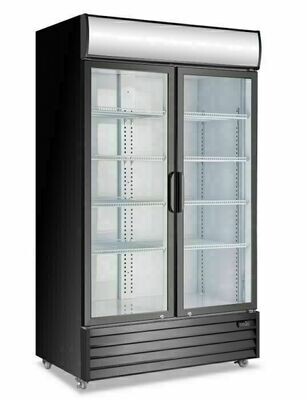 Atosa 2 Glass Door Mounted Refrigerator 1000L Atosa 2 Glass Door Mounted Refrigerator 1000L