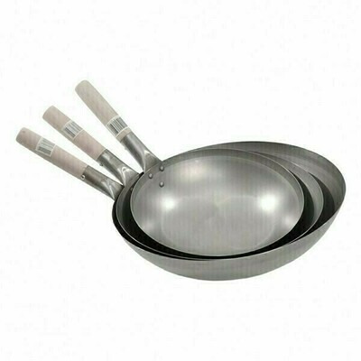Wok Wood Handle 40cm