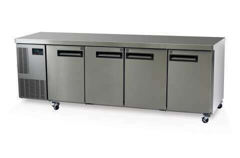 Skope PG550 4 Solid Door 1/1 Underbench GN Fridge Remote