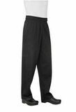 Chefworks Black Baggy Chef Pants