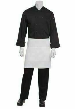 Chefworks Half White Apron