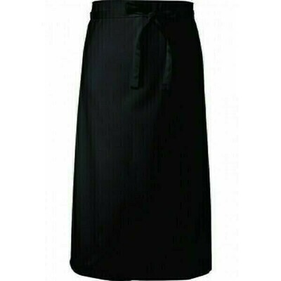 Chefworks Black 3/4 Bar Apron