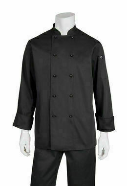 Chefworks Darling Black Chef Jacket