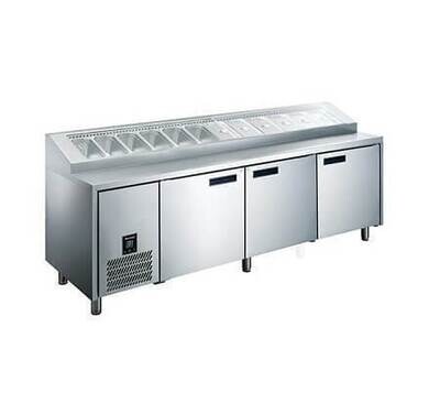 Glacian 3 Door Pizza Bar
