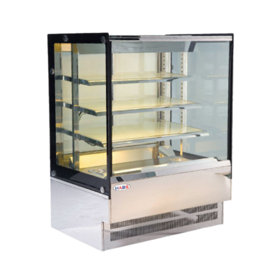430L 3 Shelf Heated Showcase
