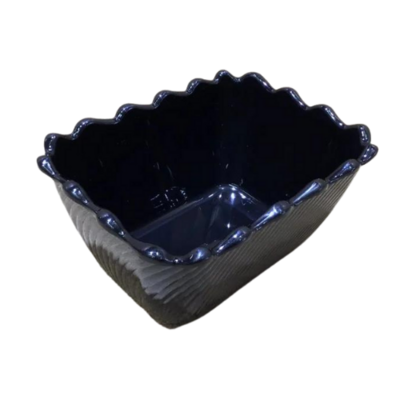 MTA Food Display Scallop Bowl Small 175 x 135 x 85 - Black