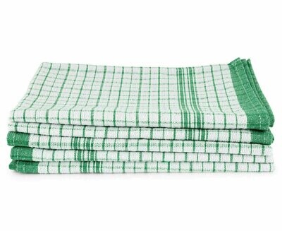 Super Soaker Waffle Tea Towels Large - Green