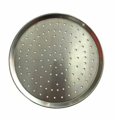 15&quot; Aluminium Pizza Tray Perforated