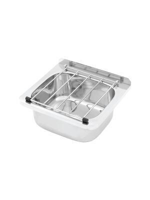 3Monkeez Cleaners Sink With Wall Mount Brackets