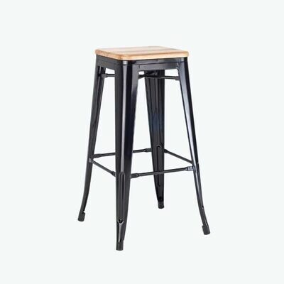Harbour Stool 760 Timber Seat