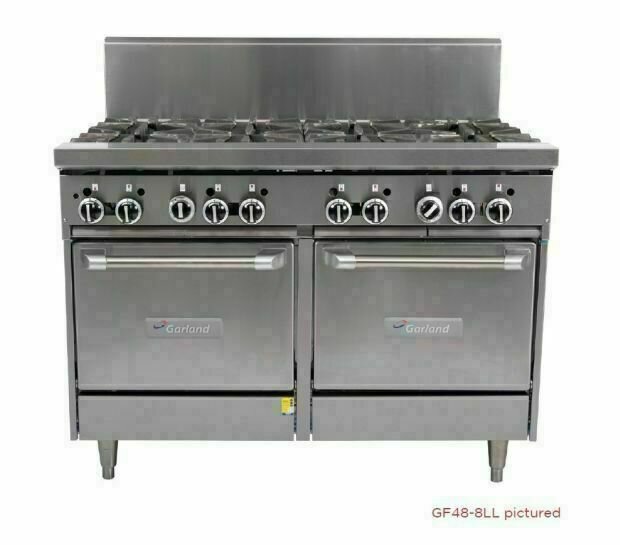 Garland Restaurant Range 1200mm 6 Burner 300mm Grill 2 Ovens