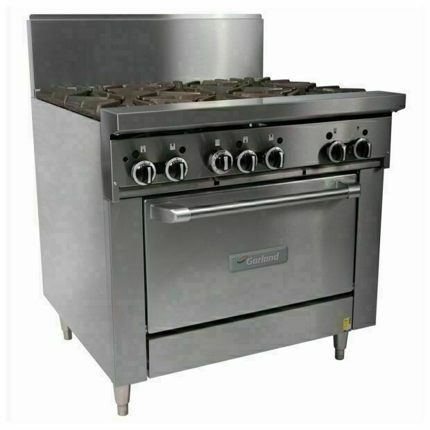 Garland 900mm Wide 6 Burner Gas Range Garland 900mm Wide 6 Burner Gas Range