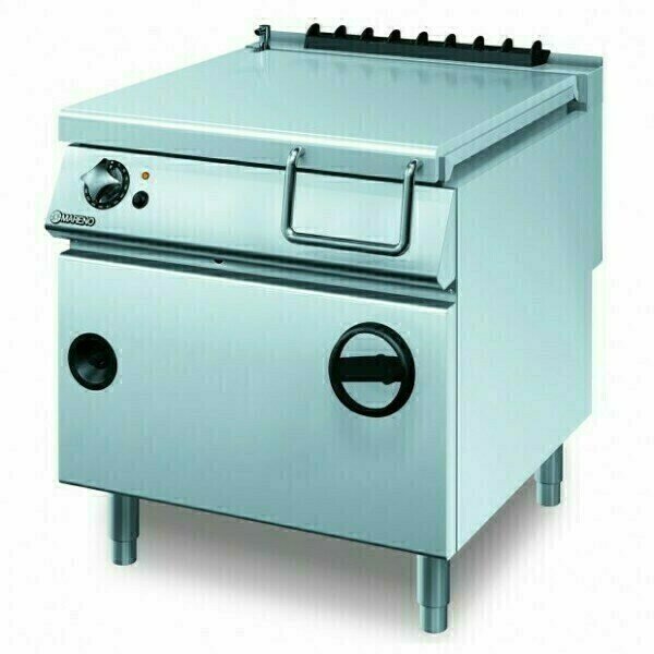 Mareno 90 Series Bratt Pan Stainless Steel Base 80L Hand Tilt 800mm Wide