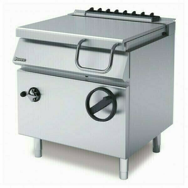 Mareno 70 Series Bratt Pan Stainless Steel Base 60L Hand Tilt 800mm Wide