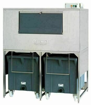 Brema500Kg Storage Bin With Two Rollers