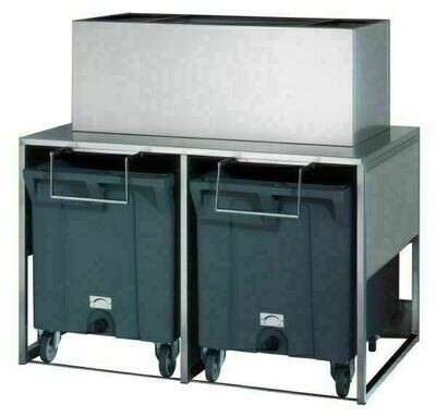 Brema 125Kg Storage Bin With Two Rollers Brema 125Kg Storage Bin With Two Rollers