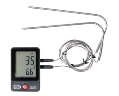 HLP Meat Mate - Dual Probe BBQ/ Oven Thermometer w/ Bluetooth