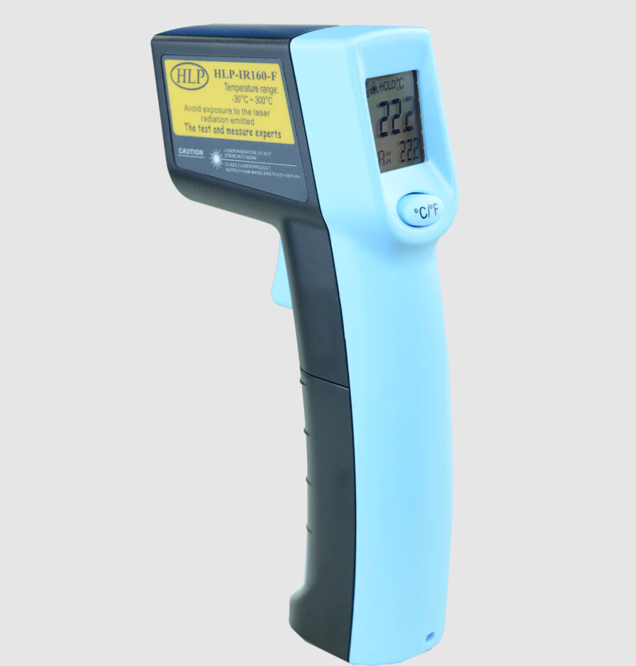HLP IR160 - Industrial Infra-Red Gun-Style Thermometer (300c)