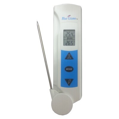 Blue Gizmo Folding Probe Infared Thermometer (BG43R) Blue Gizmo Folding Probe Infared Thermometer (BG43R)