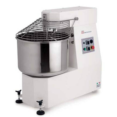 Mecnosud Fixed Head &amp; Bowl Spiral Mixer 60kg