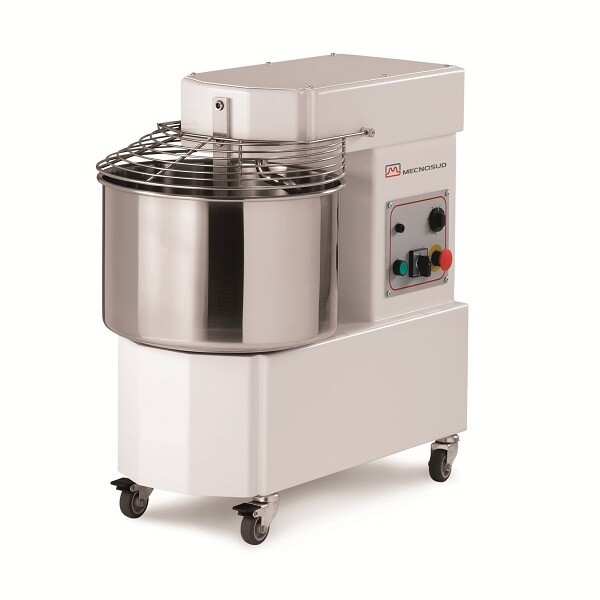 Mecnosud Fixed Head &amp; Bowl Spiral Mixer 38kg