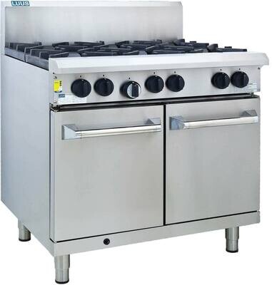 Luus Professional 6 Burner &amp; Oven