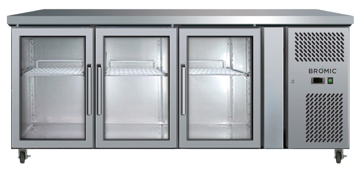 Bromic Underbench Display Fridge 417L LED