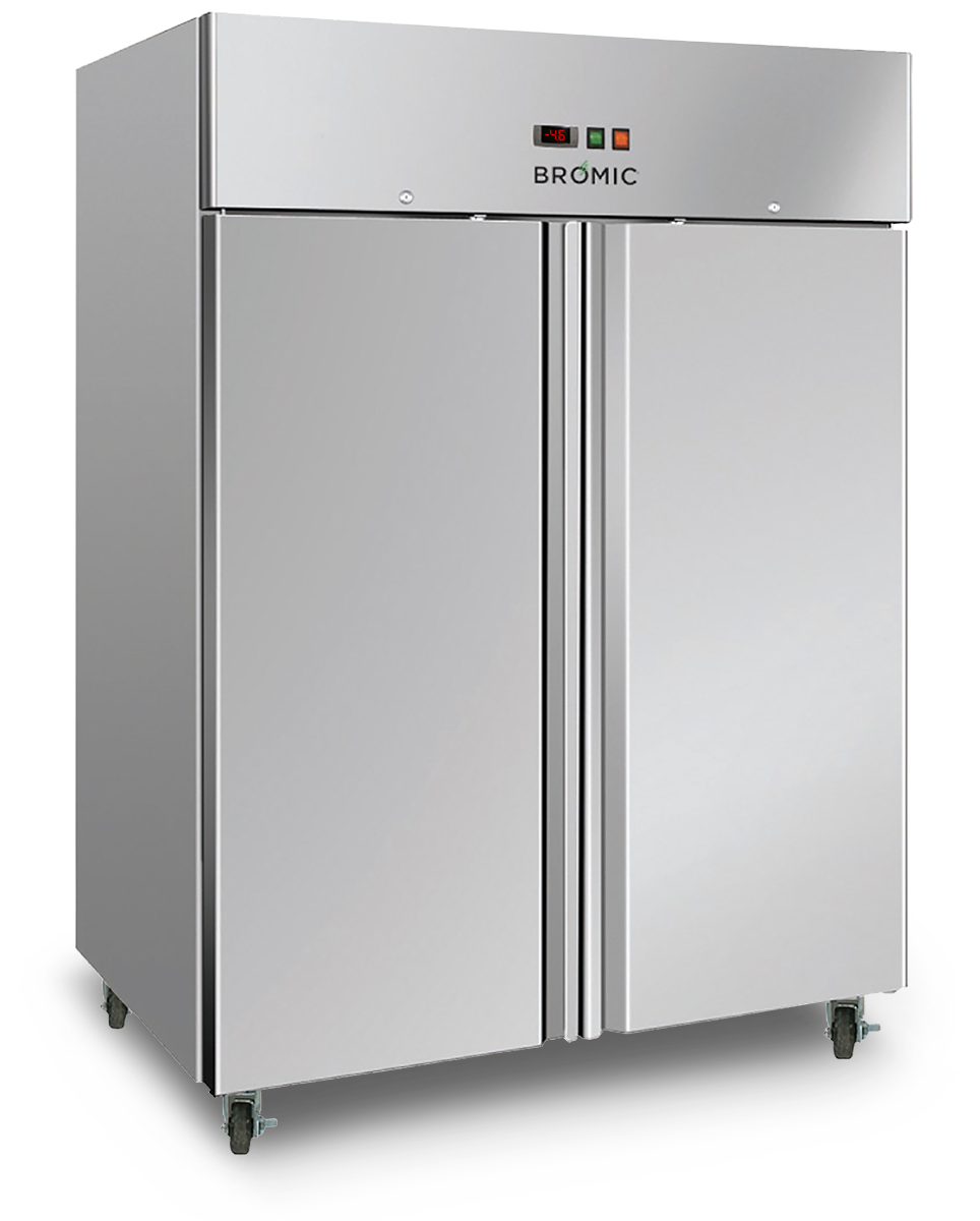 Bromic Gastronorm Stainless Steel 1300L Upright Storage Freezer