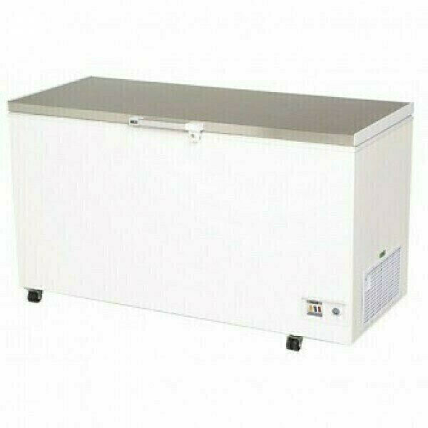 Bromic Flat Top Stainless Steel 492L Storage Chest Freezer