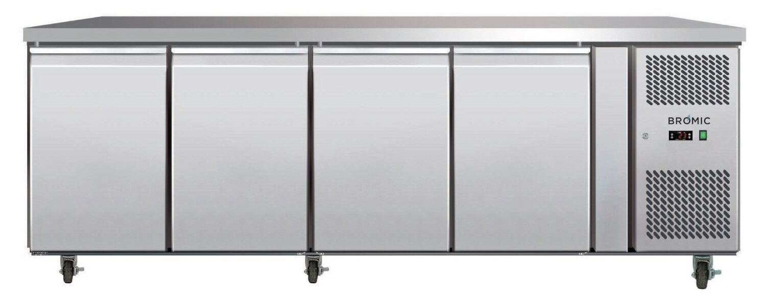 Bromic 4 Door Underbench Storage Freezer 553L LED