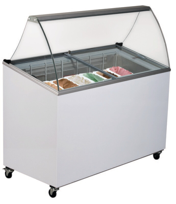 Bromic Chest Freezer Gelato Display