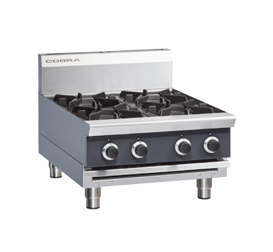 Cobra C6D-B 600mm Four Burner Gas Cooktop - Bench Model