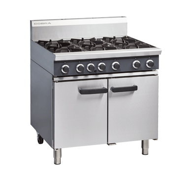 Cobra CR9D - 900mm Six Burner Gas Range Static Oven