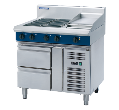 Blue Seal Evolution Series E516C-RB - 900mm Electric Cooktop Refrigerated Base Blue Seal Evolution Series E516C-RB - 900mm Electric Cooktop Refrigerated Base