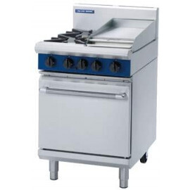 Blue Seal Evolution Series G504C - 600mm Gas Range Static Oven